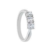 Anello Babila Milano Donna Forever in Oro bianco Diamante 0.65 Ct BBB02065B - BBB02065B